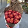 15 красно-желтых роз Боргат